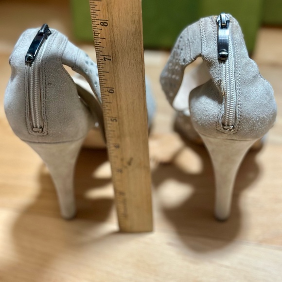 Via Spiga Angela Suede Heel Sandal - Picture 8 of 8